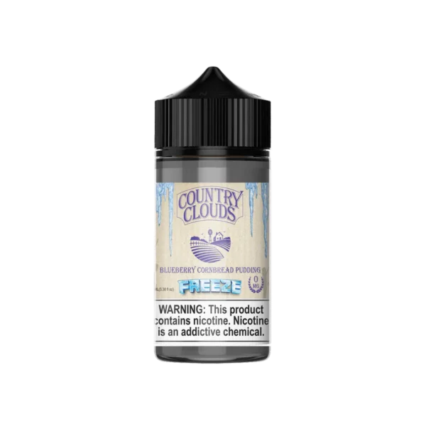 Country Clouds Freeze - Blueberry Cornbread Pudding (SCBP) 100ML
