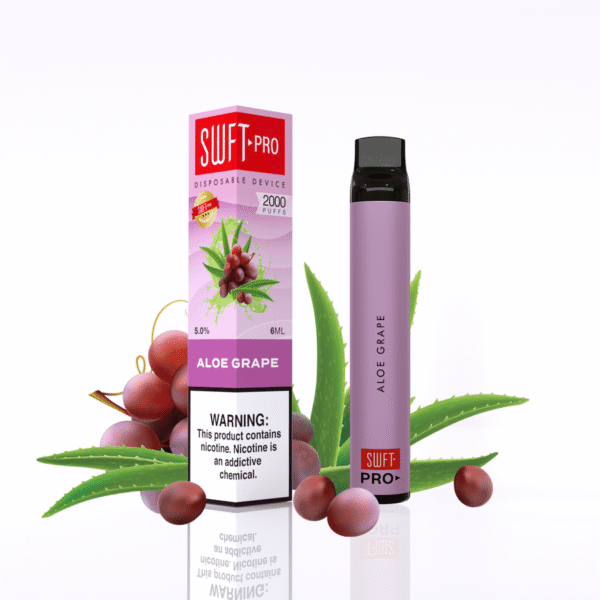 SWFT PRO DISPOSABLE - ALOE GRAPE 5%