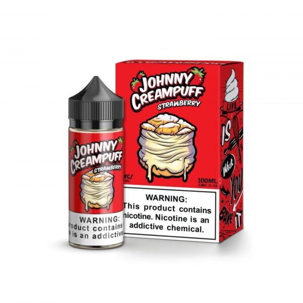 Johnny Creampuff- Strawberry 100mL