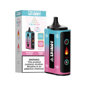 Trinity Spinny - Strawberry Ice Cream & Rainbow Candy