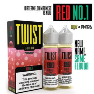 Twist E-Liquids Red No. 1 (aka Watermelon Madness) 2 Bottle 60ML