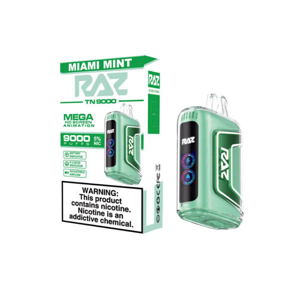 RAZ TN9000 5% Disposables (28 Flavors) - Image 15