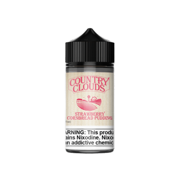 Country Clouds - Strawberry Cornbread Pudding (B.C.B.P.) 100ml