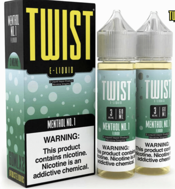 Twist E-Liquids Menthol No. 1.  Menthol flavors